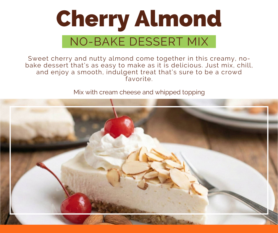 *NEW Cherry Almond No-Bake Dessert Mix