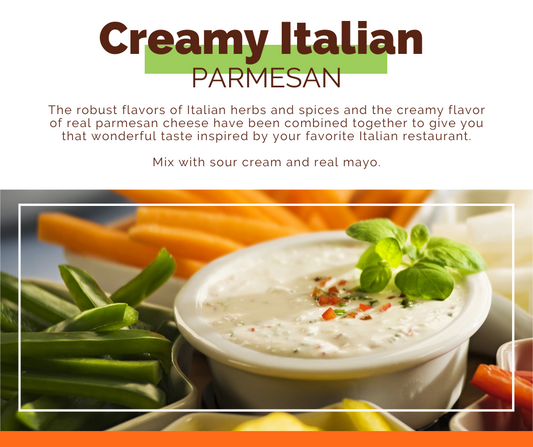 Creamy Italian Parmesan Dip Mix