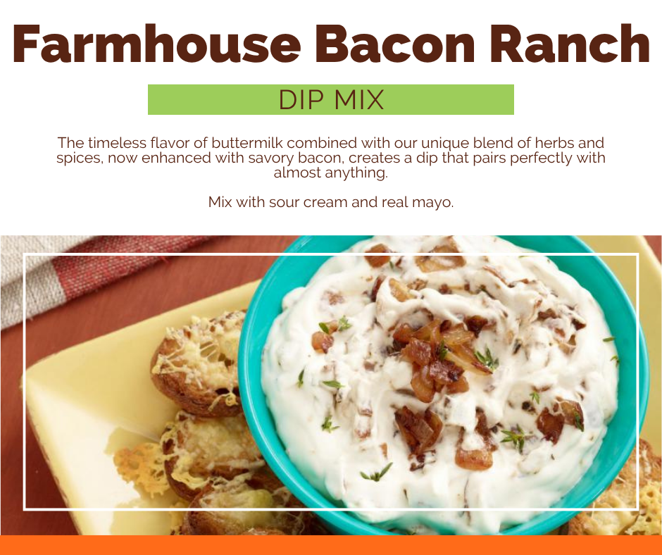 Farmhouse BACON Ranch Dip Mix