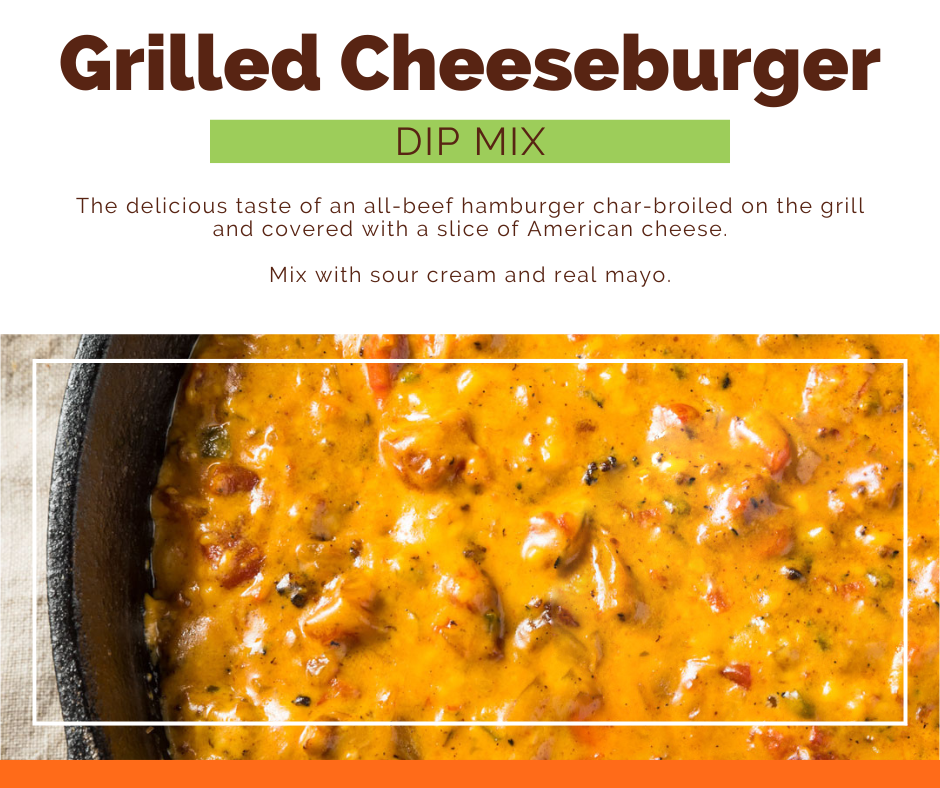 Grilled Cheeseburger Dip Mix