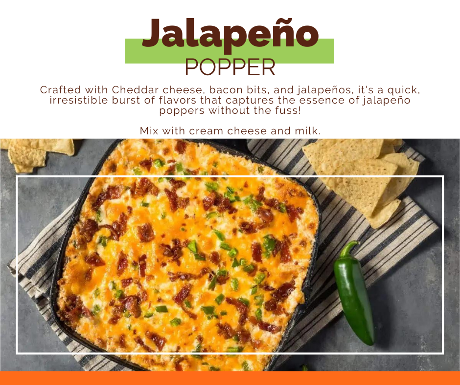 Mix of the Month - Jalapeño Popper Dip Mix