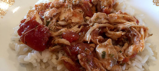 Crockpot Shelly's Salsa Chicken