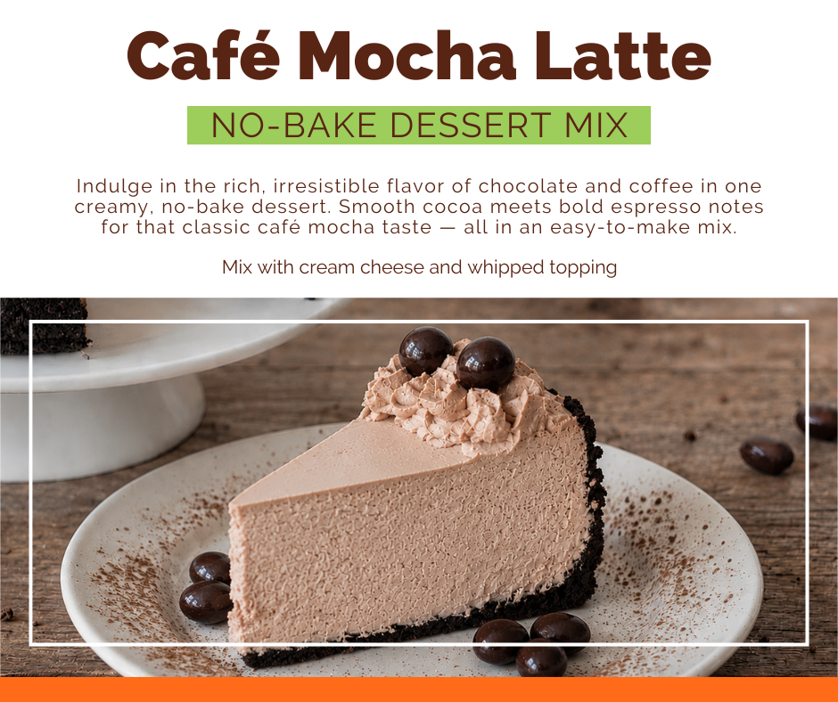 *NEW Café Mocha Latte No-Bake Dessert Mix