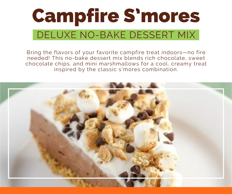 *NEW Campfire S’mores DELUXE No-Bake Dessert Mix