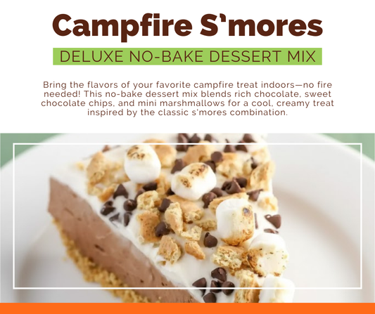 *NEW Campfire S’mores DELUXE No-Bake Dessert Mix