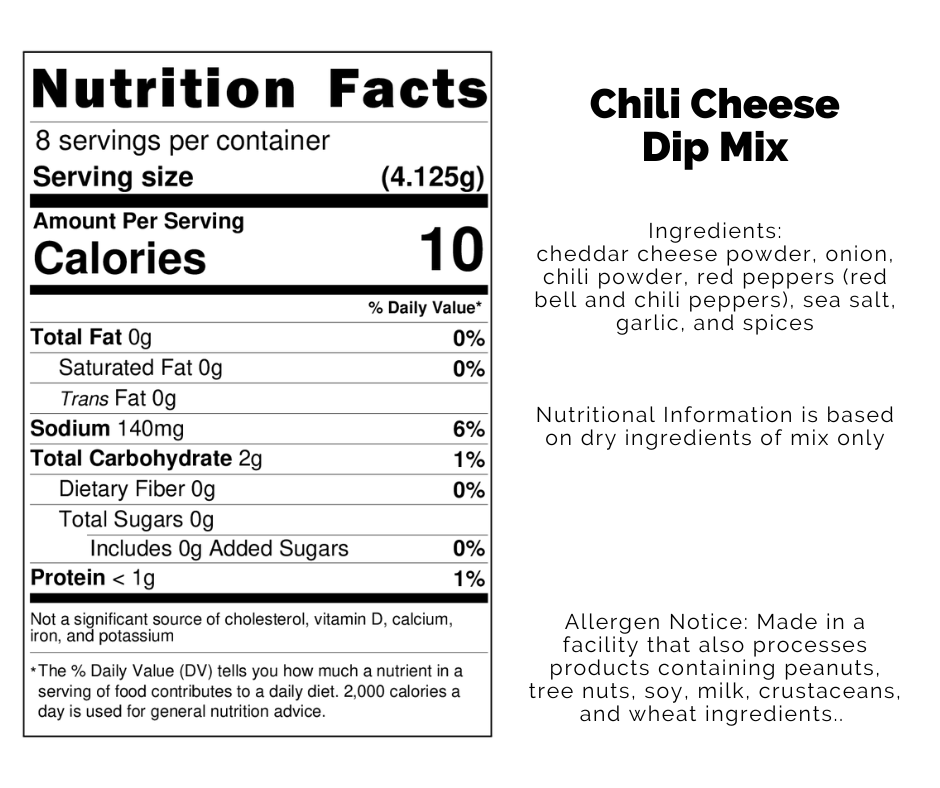 Chili Cheese Dip Mix