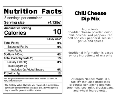 Chili Cheese Dip Mix