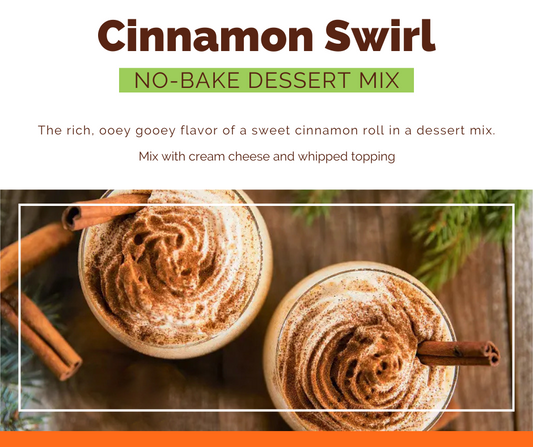 Cinnamon Swirl No-Bake Dessert Mix