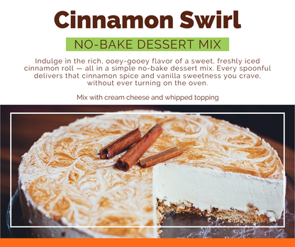 Cinnamon Swirl No-Bake Dessert Mix