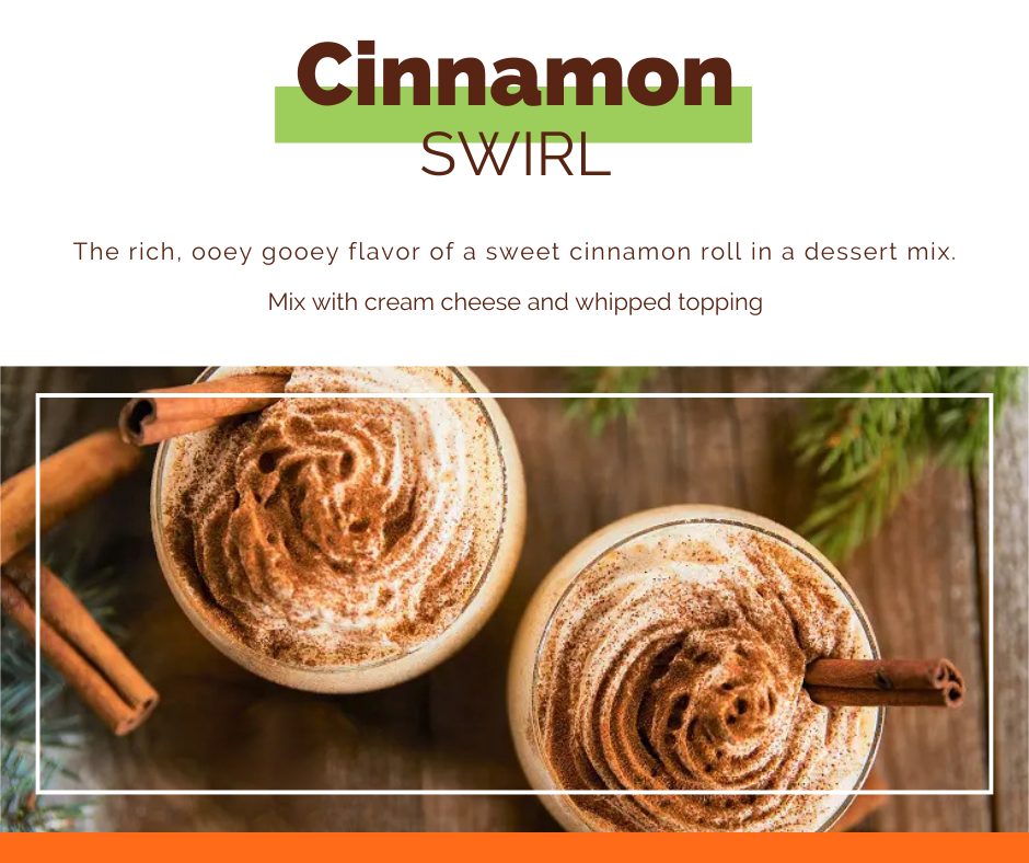 Cinnamon Swirl No-Bake Dessert Mix