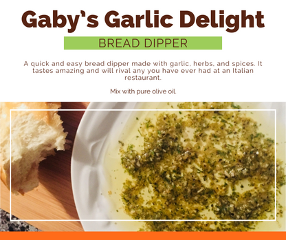 Gaby's Garlic Delight Bread Dipper