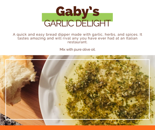 Gaby's Garlic Delight Bread Dipper