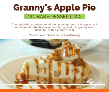 Granny's Apple Pie No-Bake Dessert Mix