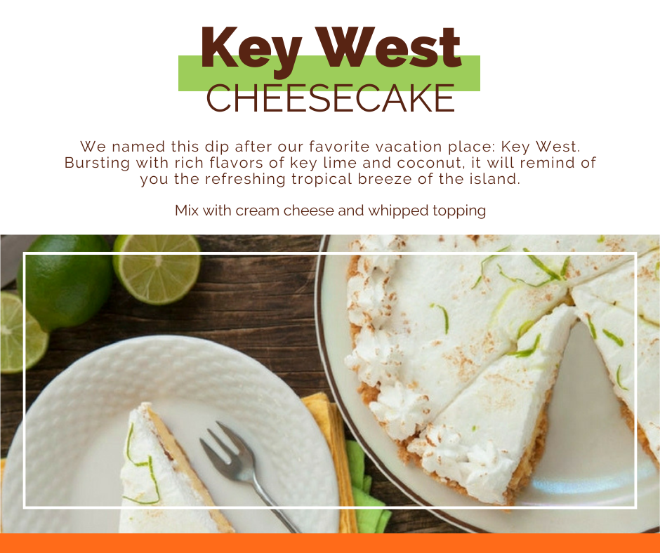 Key West Cheesecake No-Bake Dessert Mix