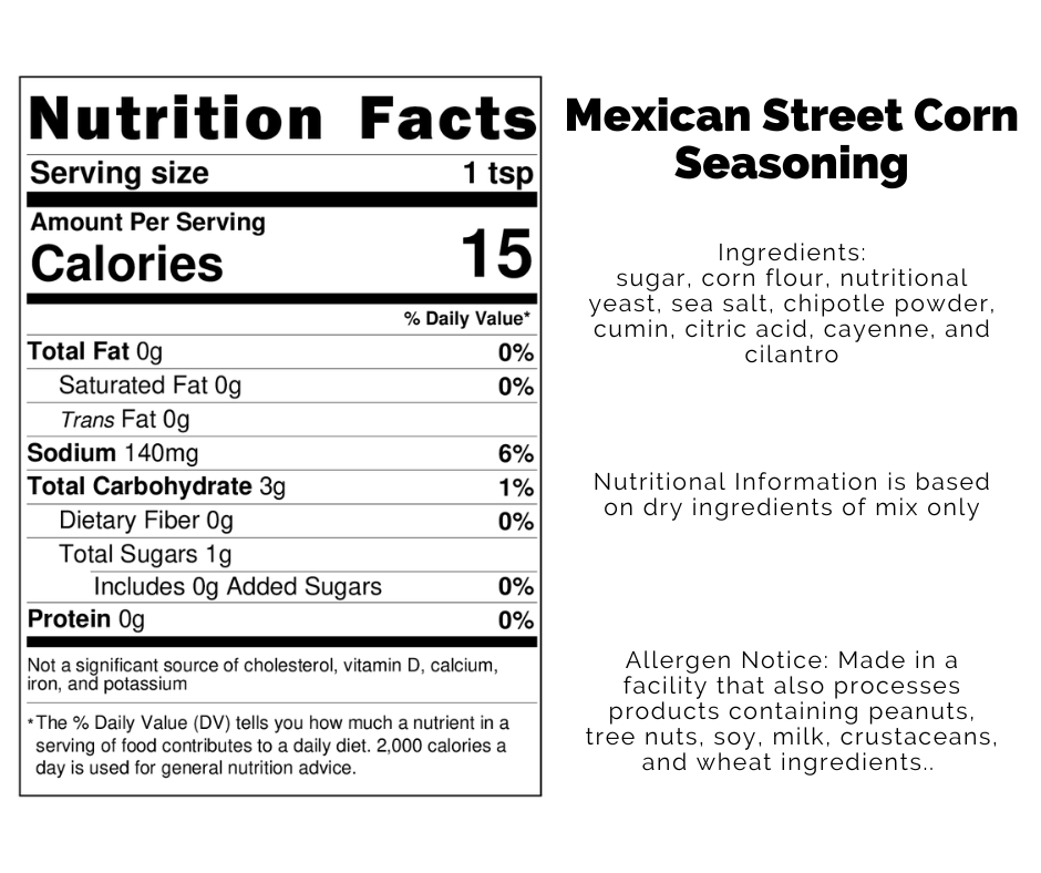 *NEW Mexican Street Corn Seasoning