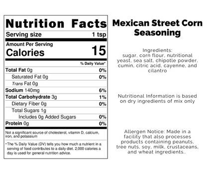 *NEW Mexican Street Corn Seasoning