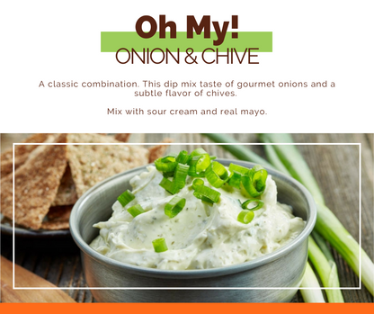 Oh My! Onion & Chive Dip Mix