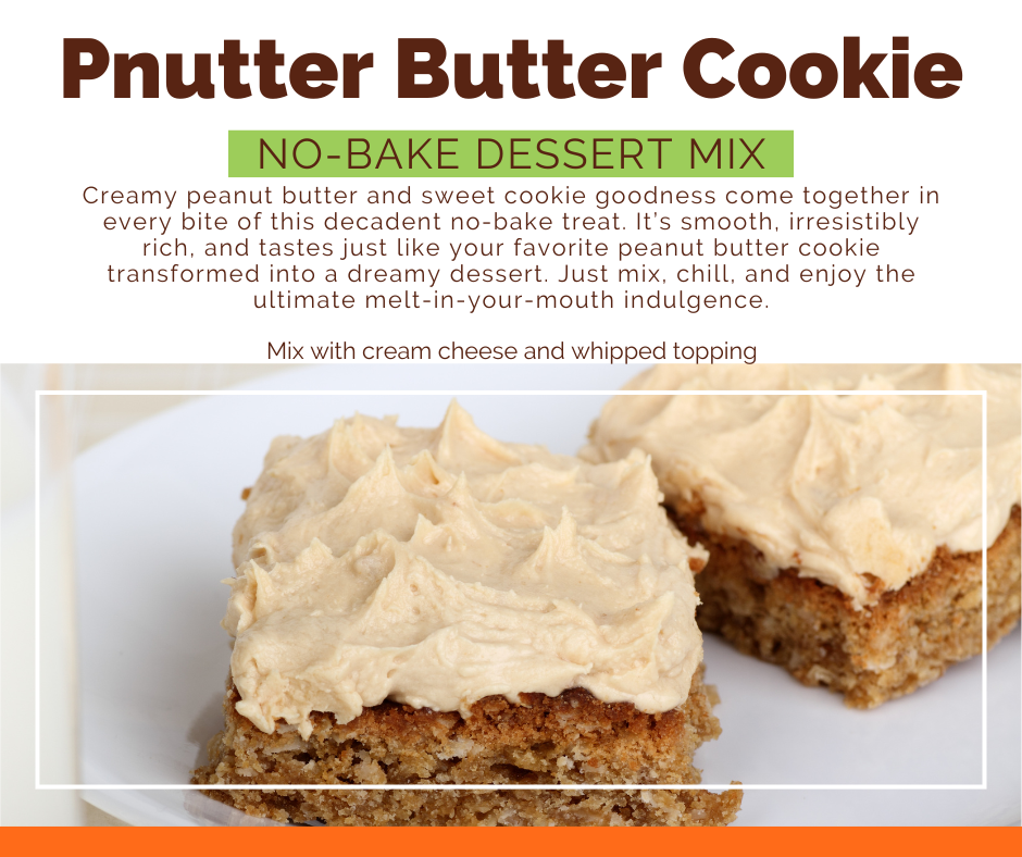 Pnutter Butter Cookie No-Bake Dessert Mix