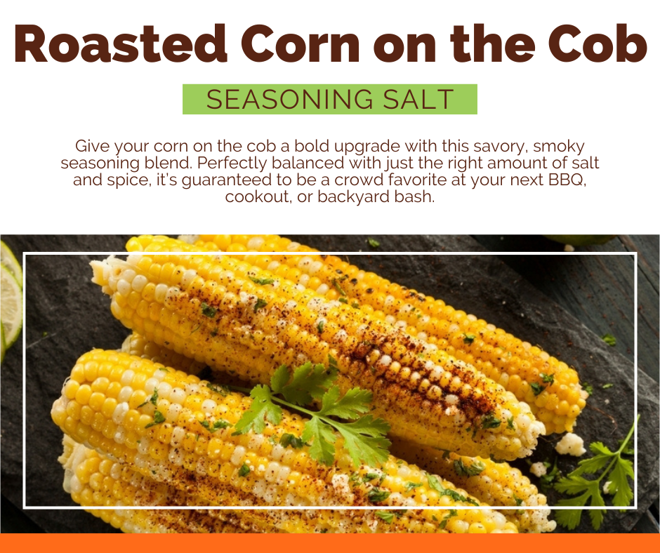 Roasted Corn on the Cob Seasoning Salt