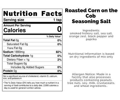 *NEW Roasted Corn on the Cob Seasoning Salt