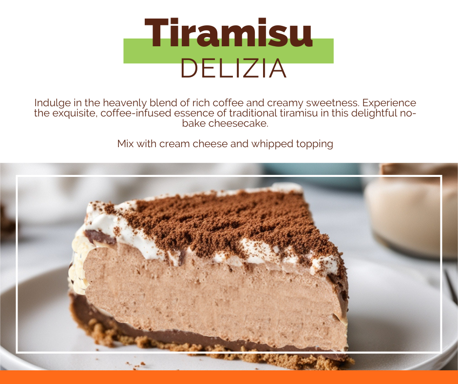 Tiramisu Delizia No-Bake Dessert Mix
