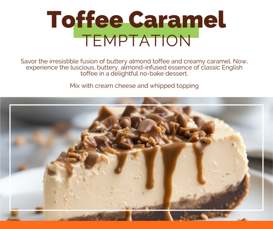 Toffee Caramel Temptation No-Bake Dessert Mix