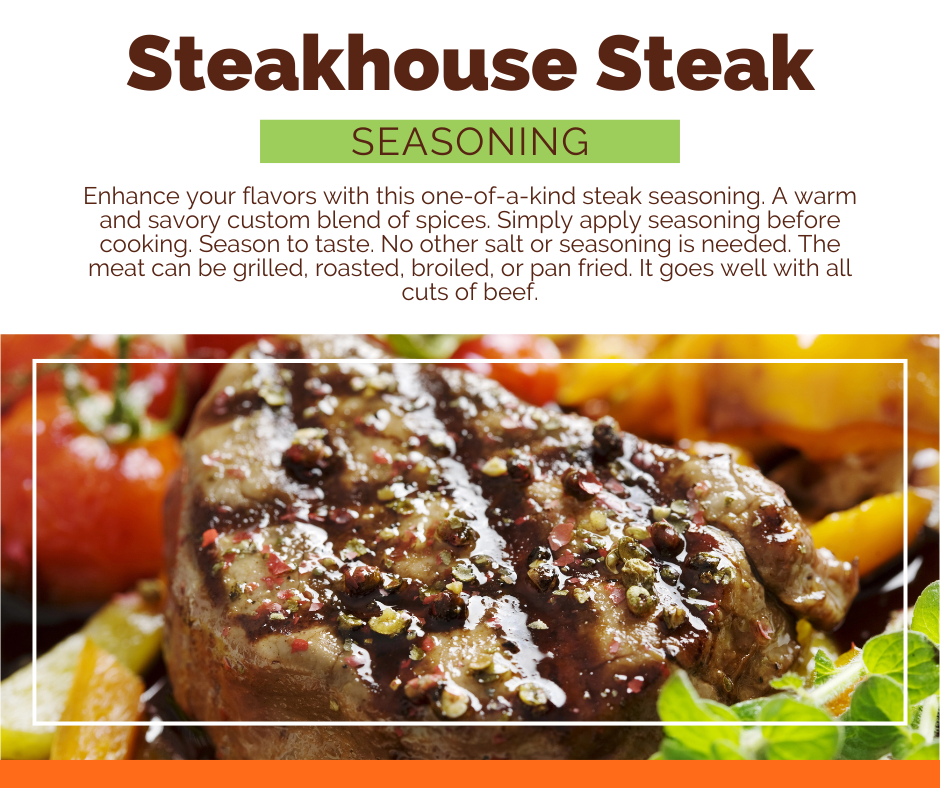 Steakhouse Steak Seasoning