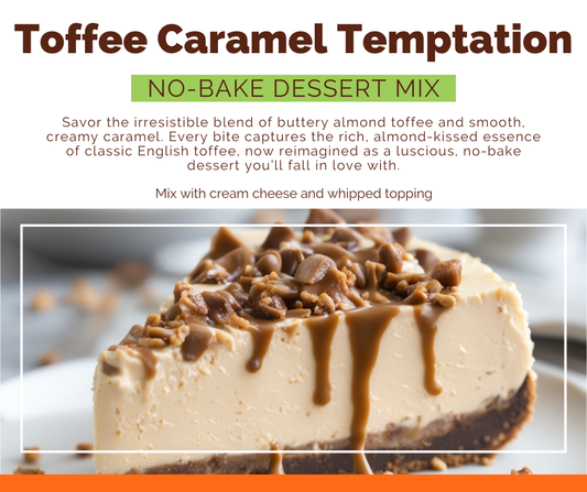 Toffee Caramel Temptation No-Bake Dessert Mix